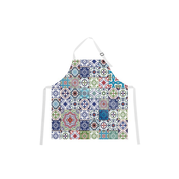 Фартук "Изразцы", размер 68х65 см, оксфорд