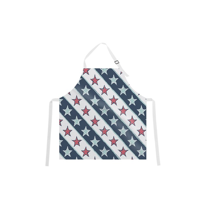Фартук "Звезды", размер 68х65 см, оксфорд