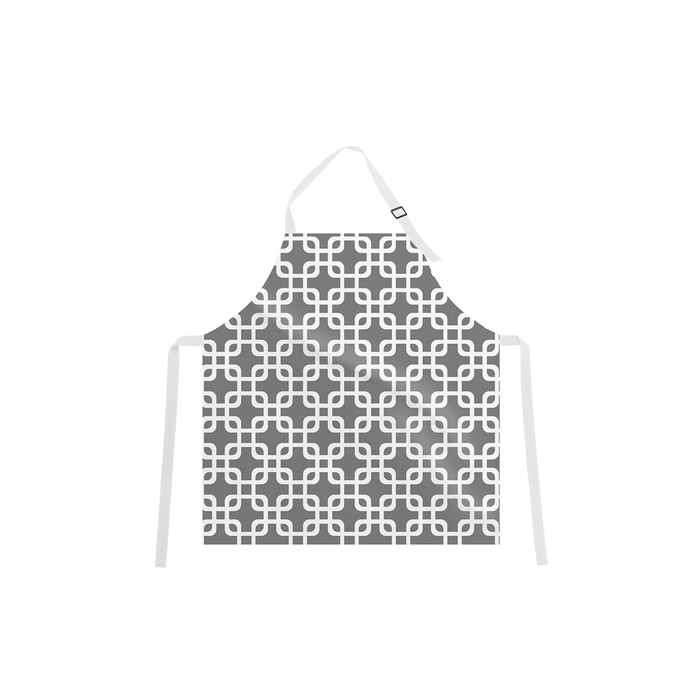 Фартук "Серая геометрия", размер 68х65 см, оксфорд