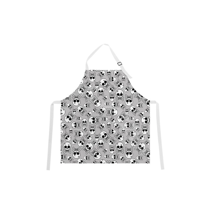 Фартук "Черепа", размер 68х65 см, оксфорд