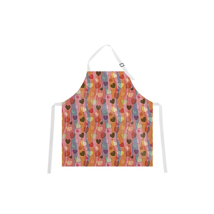 Фартук "Love", размер 68х65 см, оксфорд