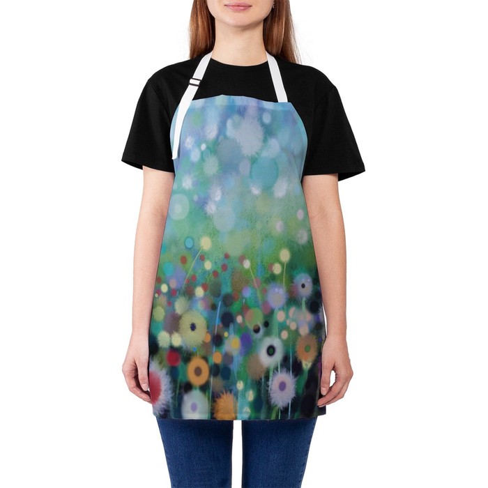 Фартук "Летний сад", размер 68х65 см, оксфорд