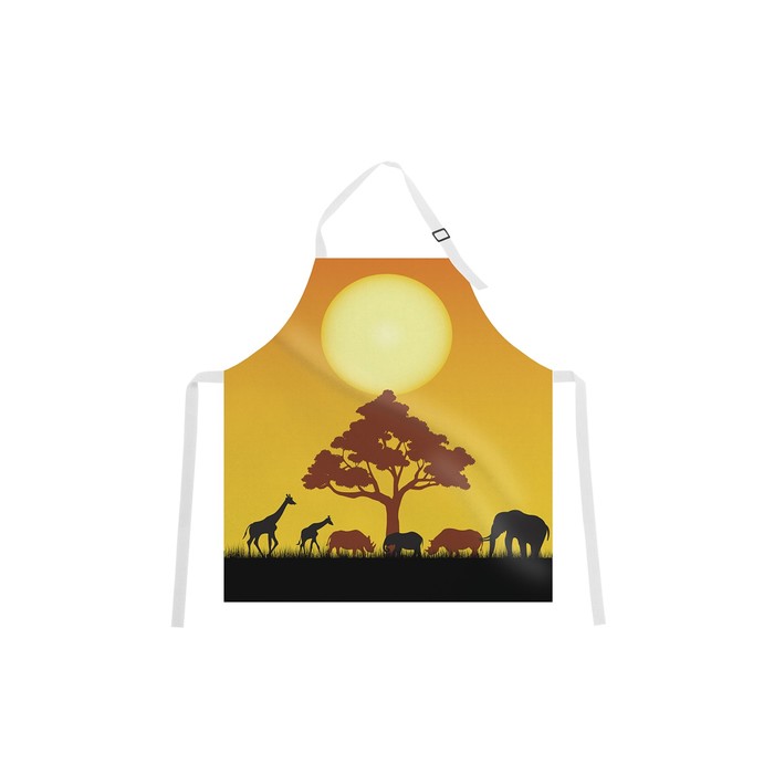 Фартук "Африка", размер 68х65 см, оксфорд