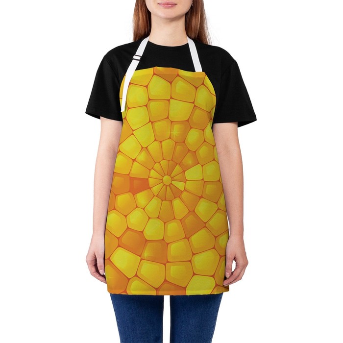 Фартук "Кукурузная мозаика", размер 68х65 см, оксфорд