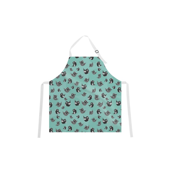 Фартук "Птицы оригами", размер 68х65 см, оксфорд