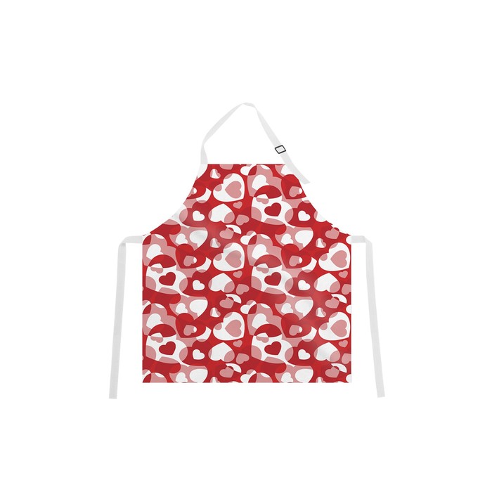Фартук "Love", размер 68х65 см, оксфорд