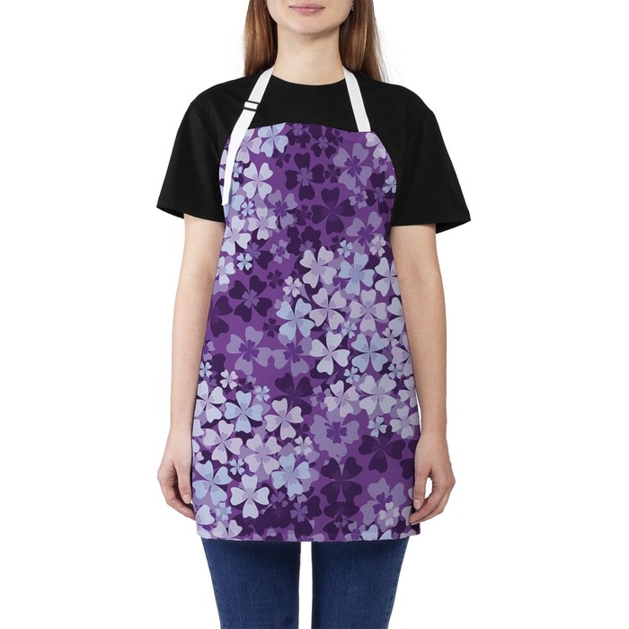Фартук "Сирень", размер 68х65 см, оксфорд