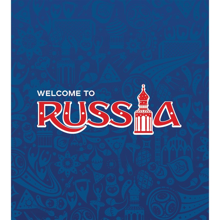 Фотопанно вертикальное «Добро пожаловать», размер 100x150 см