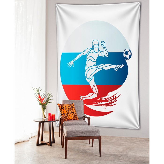 Фотопанно вертикальное «Сила футбола», размер 150x200 см