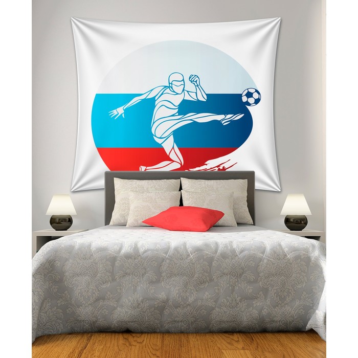 Фотопанно горизонтальное «Сила футбола», размер 150x200 см