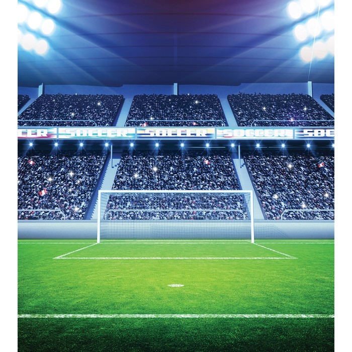 Фотопанно горизонтальное «Скоро матч», размер 150x200 см