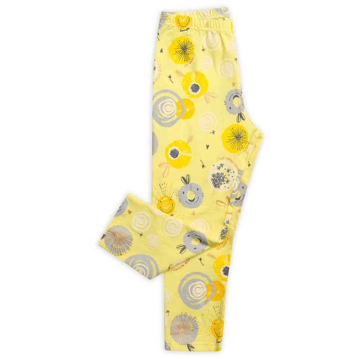 Брюки для девочки, рост 128 см, цвет ванильный