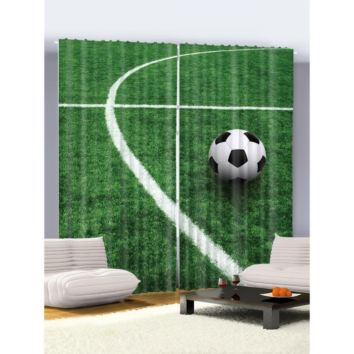 Комплект фотоштор «На поле», размер 290x265 см