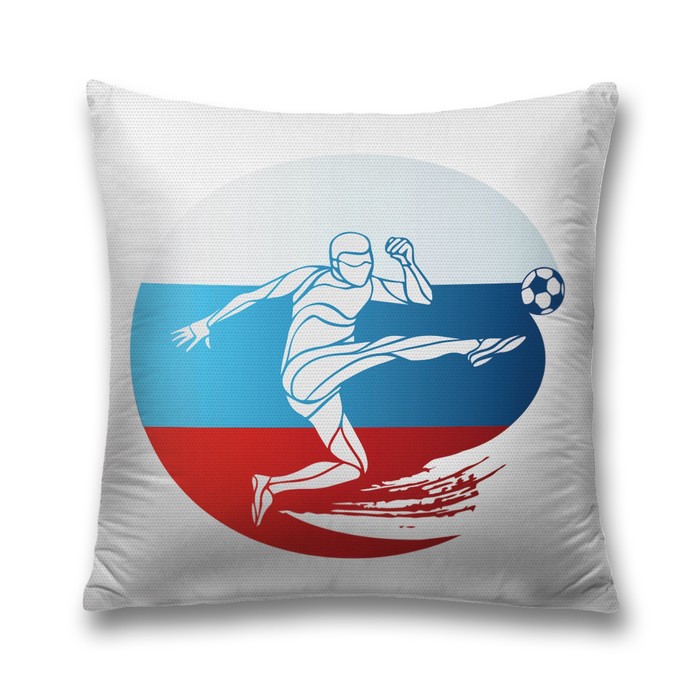Наволочка декоративная «Сила футбола», размер 45x45 см