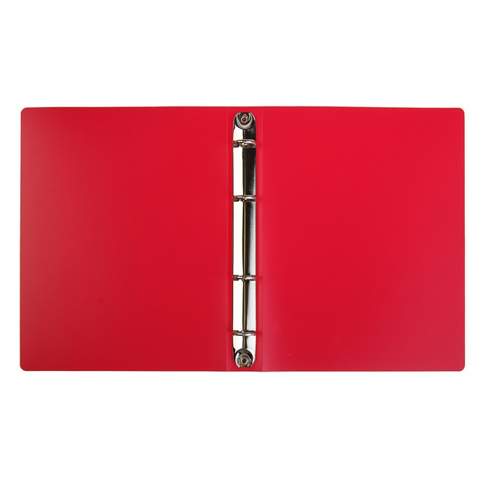 Папка А5 Proff. Standard, на 4 кольцах , 16 мм, красная