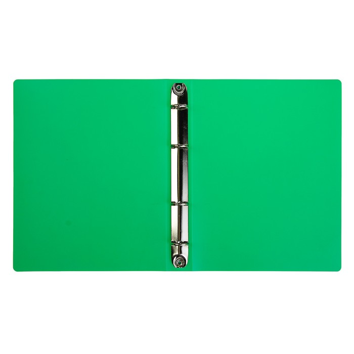 Папка А5 Proff. Standard, на 4 кольцах,16 мм, зелёная