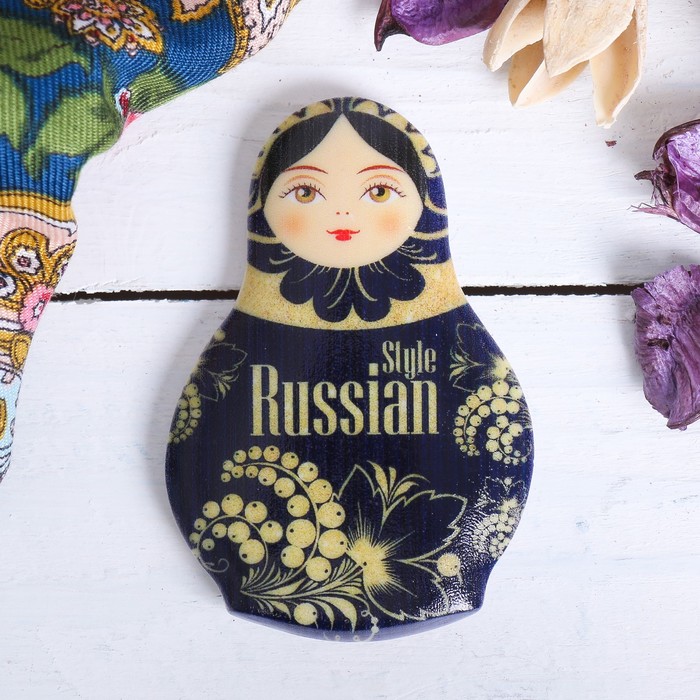 Магнит в форме матрешки "Style RUSSIAN"