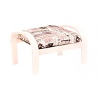 Мягкий элемент пуфа «Мальта», ткань, цвет газета