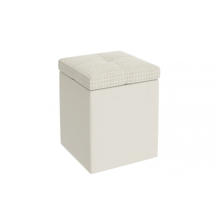 Пуф "Лего", ткань, цвет бежевый
