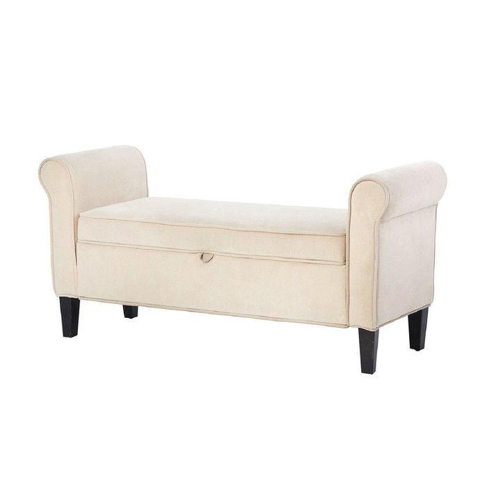 Пуф "Ринкон", ткань, цвет бежевый