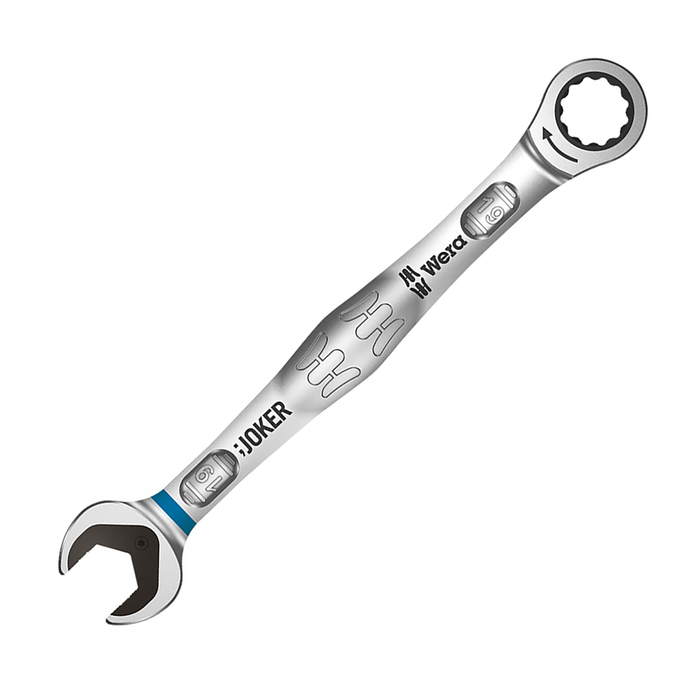 Комбинированный ключ WERA Joker WE-073279, с трещоткой 19 мм, угол возврата 30°