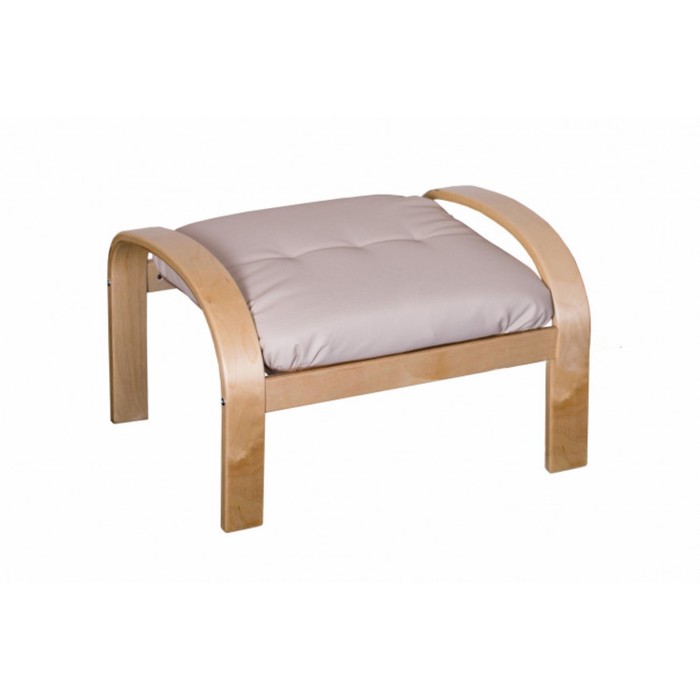 Подушка-сиденье для пуфа "Сайма", цвет бежевый