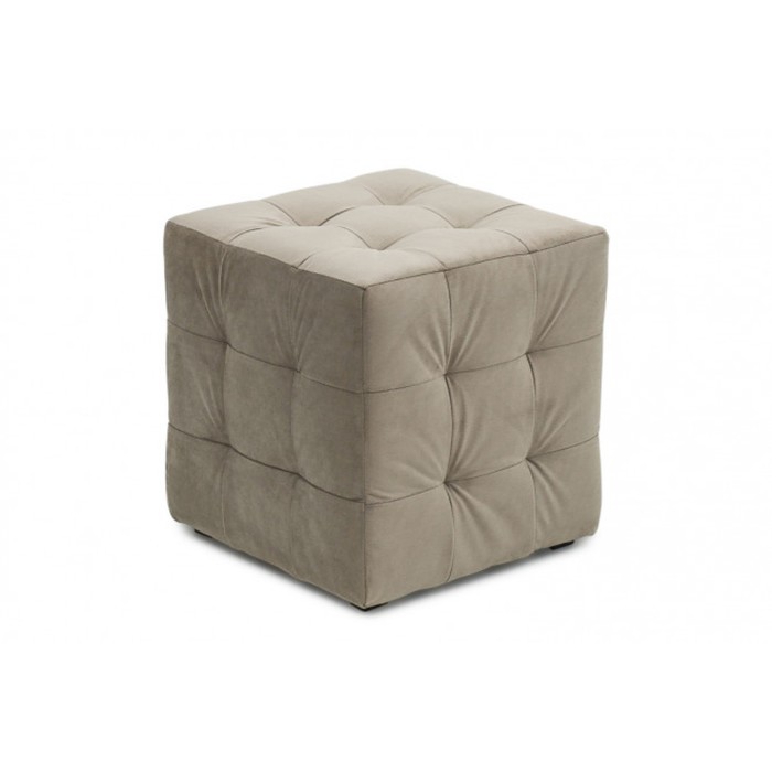 Пуф "ПФ-1", ткань, цвет бежевый
