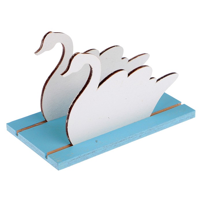 Салфетница «Лебеди» 110x70x60 мм
