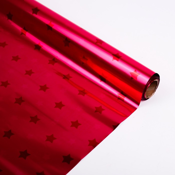 Плёнка металлизированная "Звездопад", 0,7 х 20 м