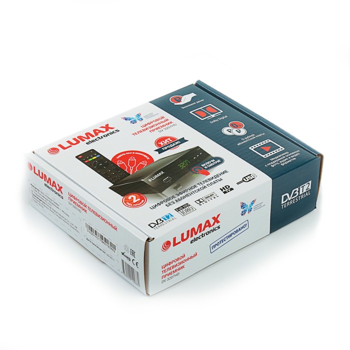 Цифровой телевизионный приемник LUMAX DV3207HD