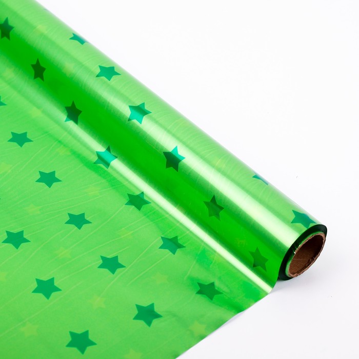 Плёнка металлизированная "Звездопад", 0,7 х 20 м