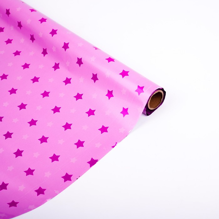 Плёнка металлизированная "Звездопад", 0,7 х 20 м