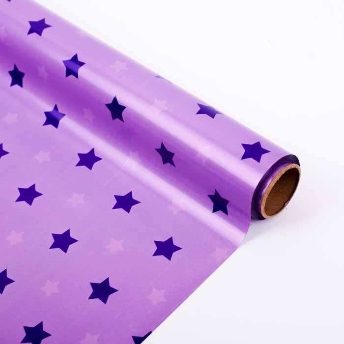 Плёнка металлизированная "Звездопад", 0,7 х 20 м