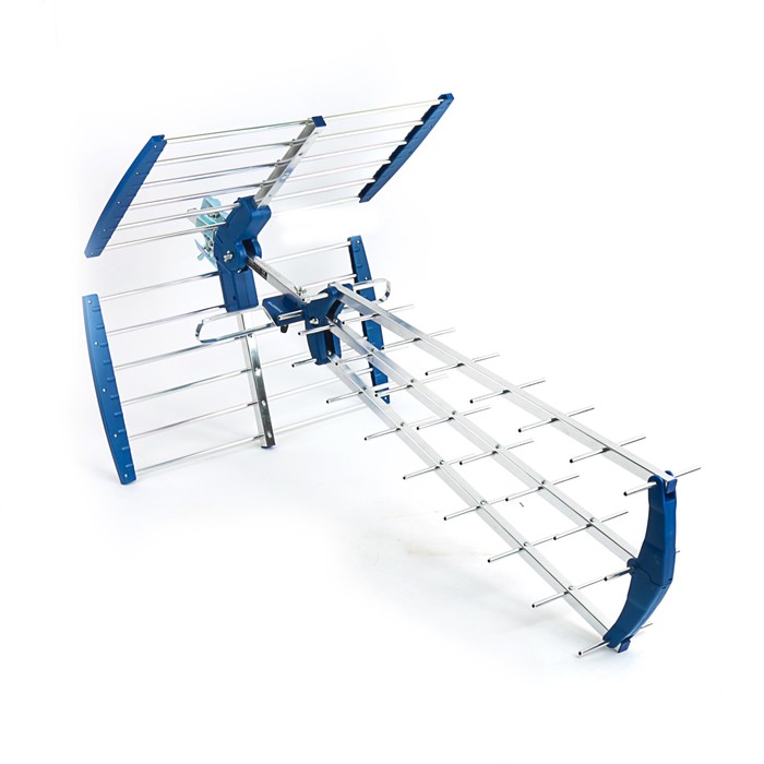 Антенна LUMAX DA2505P, наружная, пассивная, 17 дБ, DVB-T, DVB-T2, аналог