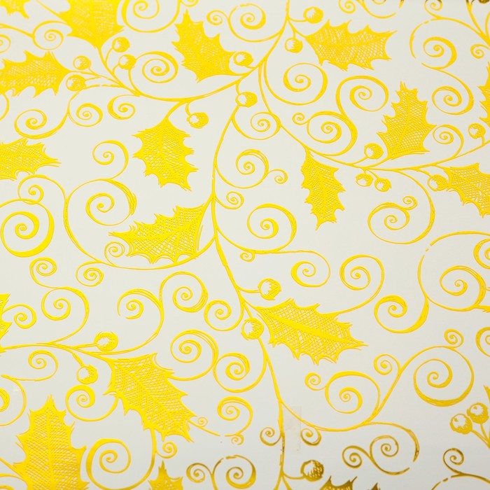 Плёнка металлизированная, 0,5 х 20 м