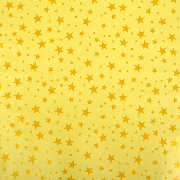 Плёнка металлизированная "Звездная", золотой, 0,7 х 20 м