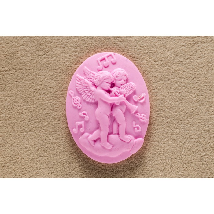 Молд силикон для полимерной глины "Мелодия" 4х3 см