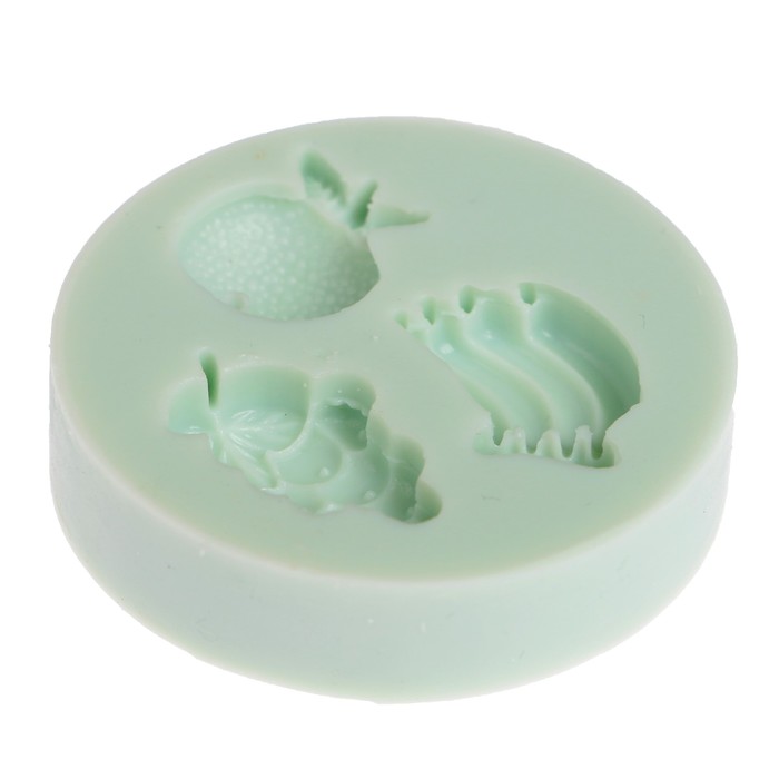 Молд силикон для полимерной глины  "Фрукты"