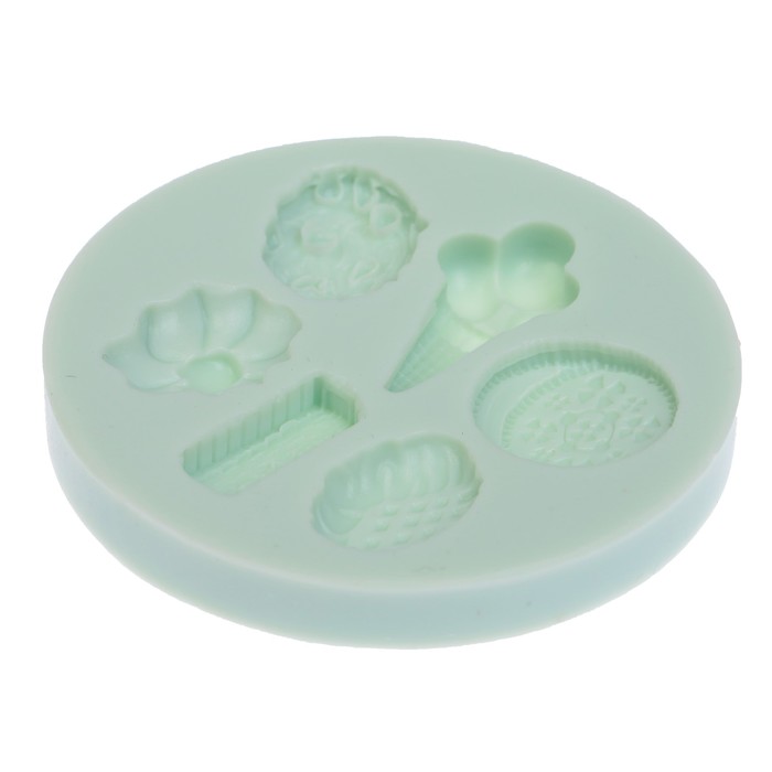 Молд силикон для полимерной глины  "Сладости"