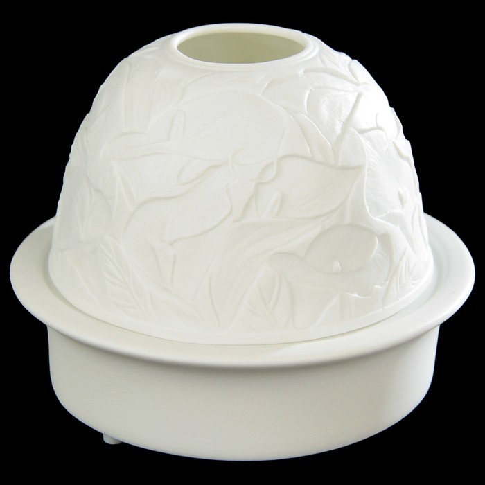 Сувенир с подсветкой «Каллы», на батарейках, 11х9 см, фарфор