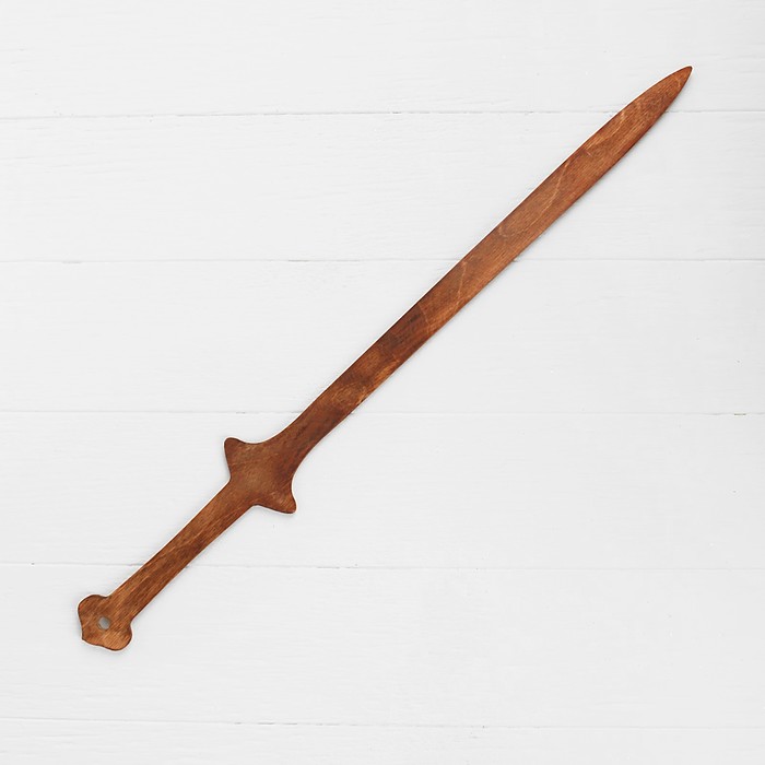 Деревянная игрушка "Меч" 55 см, тёмно-коричневый