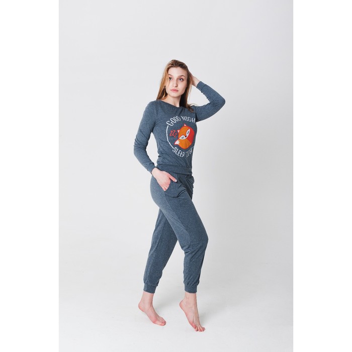 Брюки женские KAFTAN "Fox" джинс, р-р 42-44, 100% хлопок