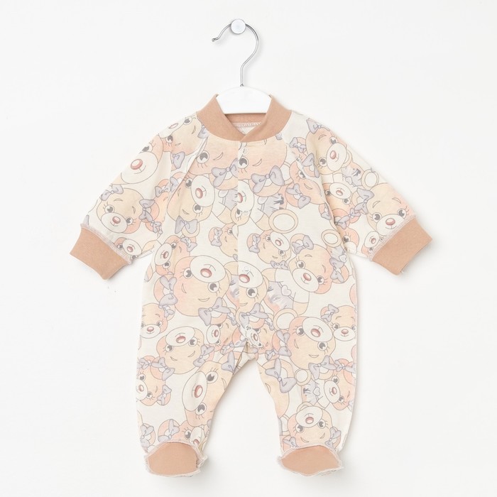 Комбинезон для девочки, рост 62-68 см, цвет микс 505_М