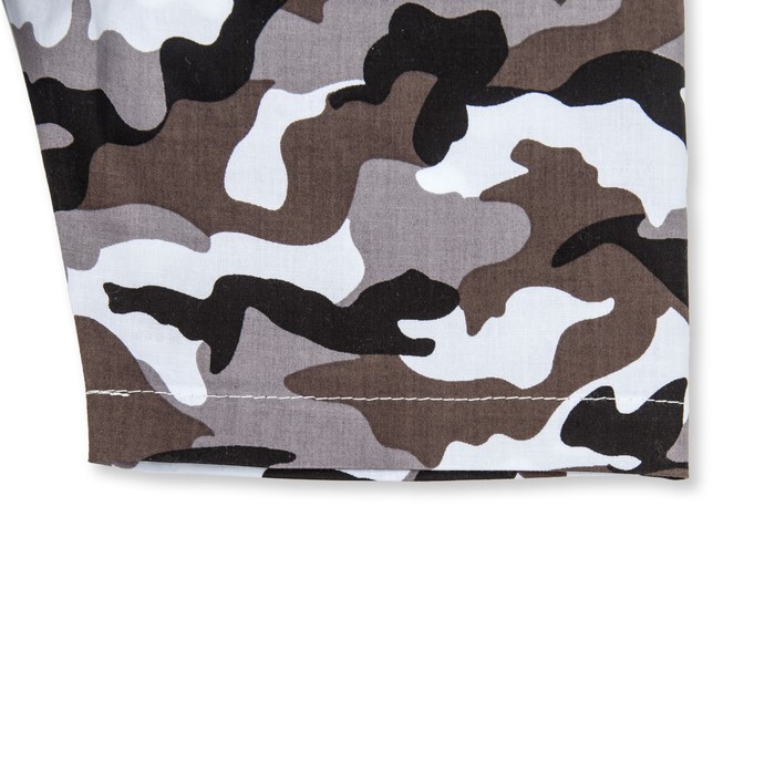 Шорты детские, рост 116 см, цвет камуфляж 0819 П