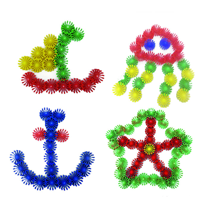 Конструктор Карусель, 80 деталей