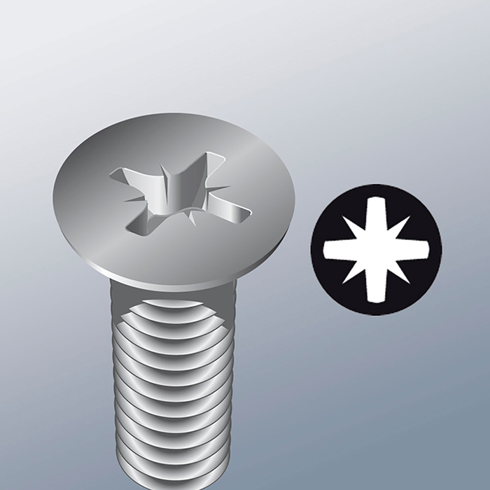 Отвертка WERA Kraftform Plus 355 WE-009315, Lasertip, PZ 2 x 100 мм