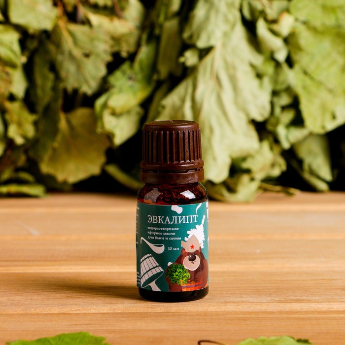 Эфирное масло "Эвкалипт", флакон-капельница, 10 мл