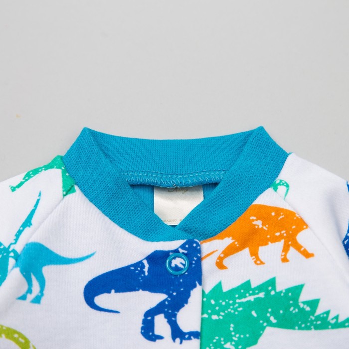 Кофта детская с длинным рукавом, рост 62, цвет разноцветный к045(62)г1_М