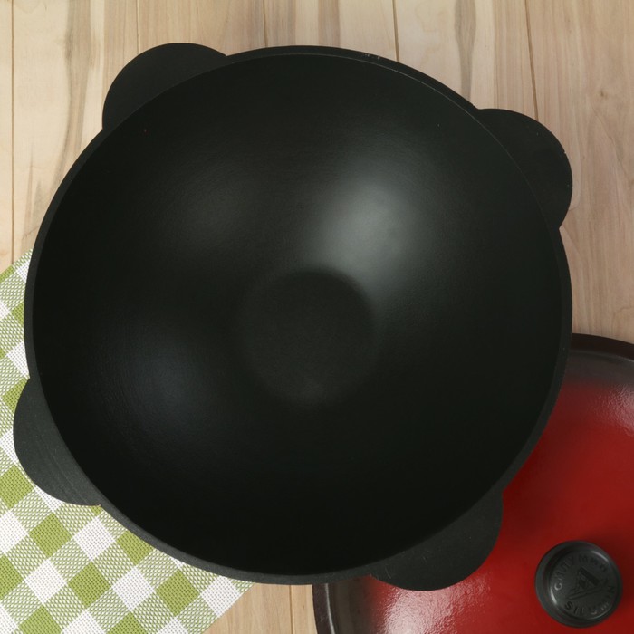 Казан татарский 6 л "Люкс", с крышкой