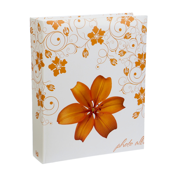 Фотоальбом на 200 фото 10х15 см Image Art 184 цветы МИКС